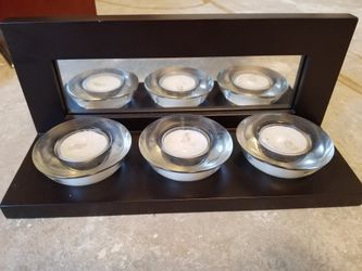 3 votive candle holder