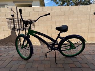 Purple & Green Beach Cruiser 🚲💜 💚