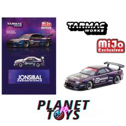 Tarmac Works 1:64 Nissan GTR (R32) Widebody Jonsibal – Midnight purple