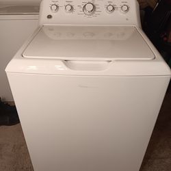 White GE Washer
