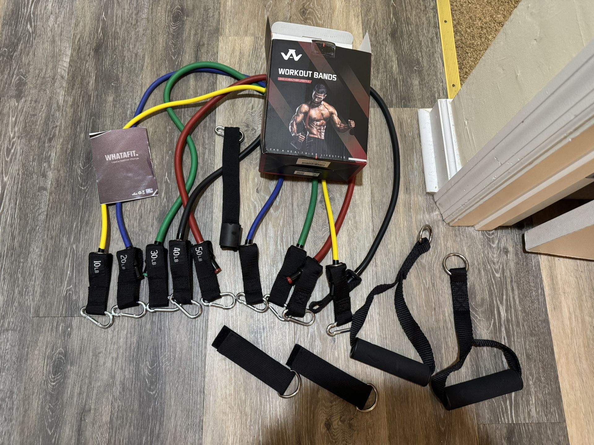 WHATAFIT Resistance Bands