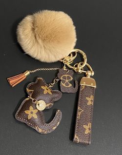 Pom keychain. Car keychain