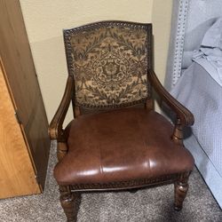 Wood Arm Chair 