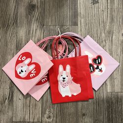 Valentines Day Gift Bags - 6pk