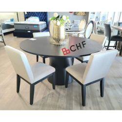 5 Piece Round Dining Table Set  // Limited Time Offer 