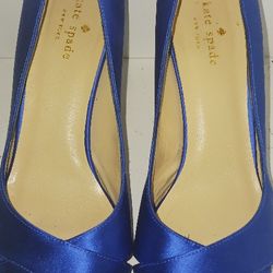 Kate Spade Blue Heels
