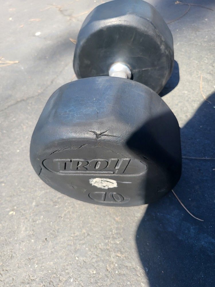 One 70lb Dumbbell 
