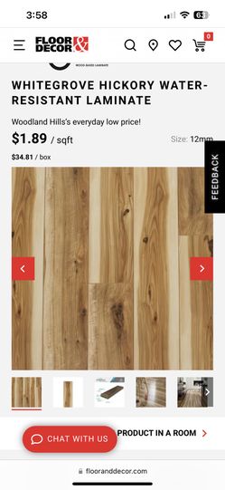Water Resistant Wood Base Laminate