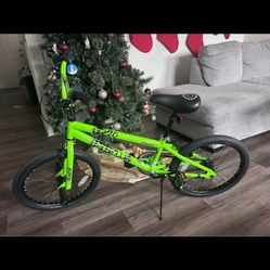 Green And Black BMX Bike 