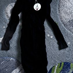 XS long sleeve ribbed knit dress