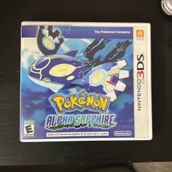 Pokemon Alpha Sapphire 3DS