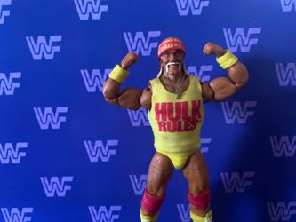WWE Elite Action Figure Style Accessories : Classic WWF Backstage Interview  Back Drop For Action Figures