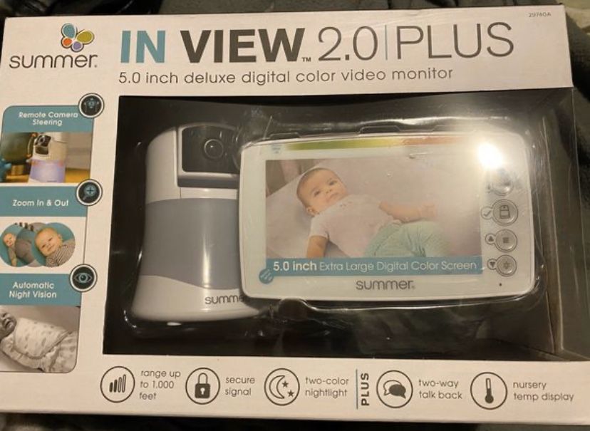 Summer In View 5.0 inch digital color video monitor