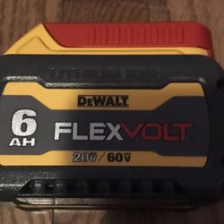 Dewalt Flex Volt 6.0  Battery Brand New $100 Firm 
