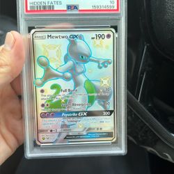MEWTWO HIDDEN FATES PSA 10
