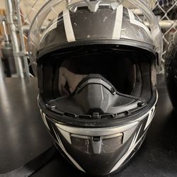 HJC FS-10 FOSSIL MOTORCYCLE HELMET XL