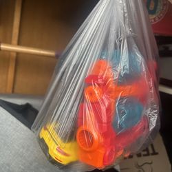 Nerf and cars toys (without box)