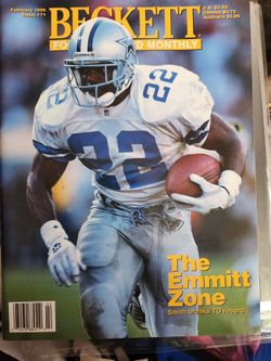 Beckett Monthly Emmitt Smith Magazine