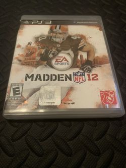 Madden 12 ps3