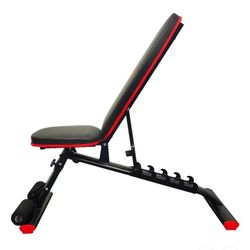 BalanceFrom Heavy Duty Adjustable and Foldable Utility Weight Bench, Lite, 800-Pound Capacity