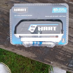 Heart 40 Volt Battery New In Box