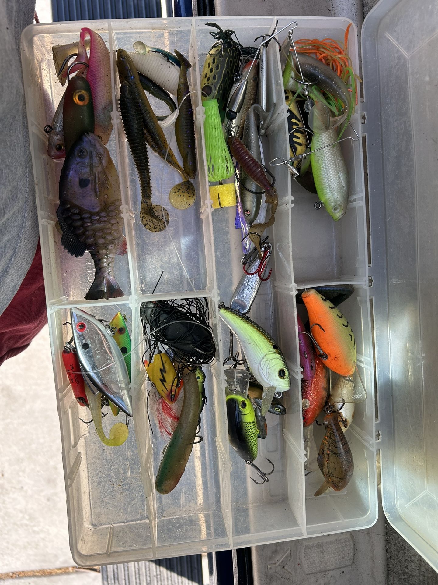 I Have Boxes Of Fishing Lures All Different !!