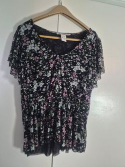 American Ray blouse, size XL. Retro style with a touch of personality and elegance.