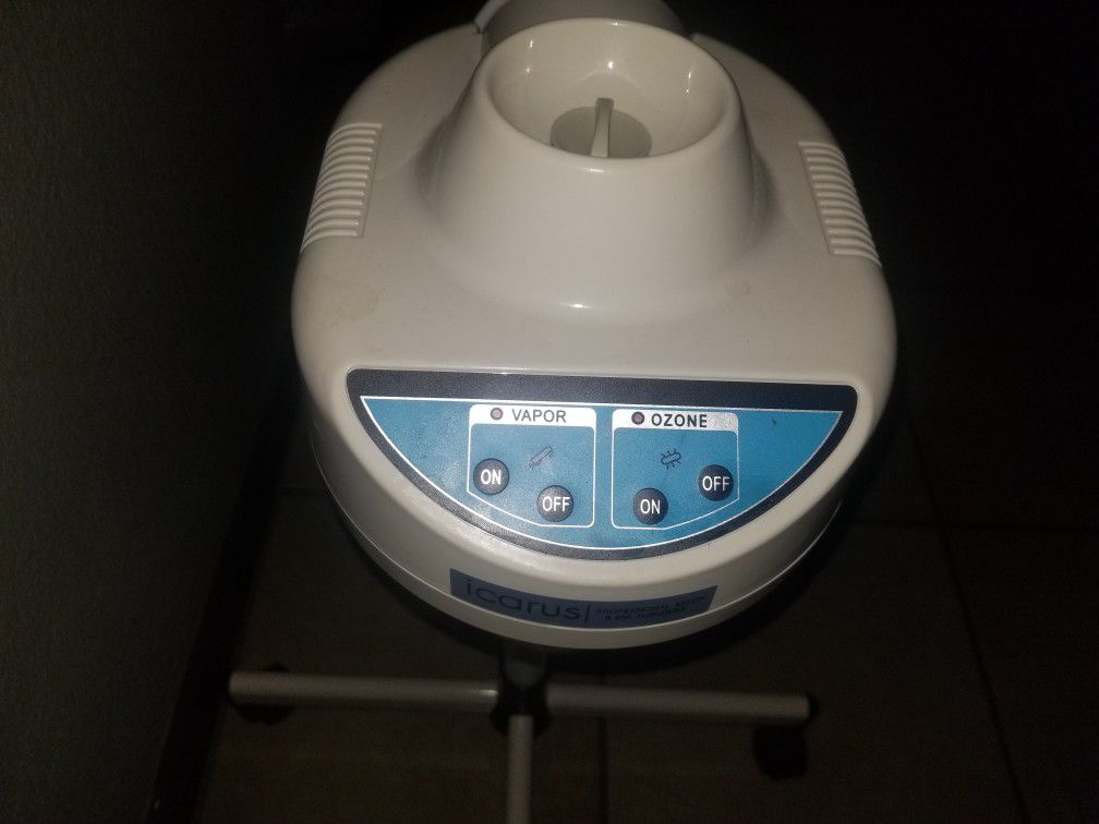 Professional facial steamer with ozone