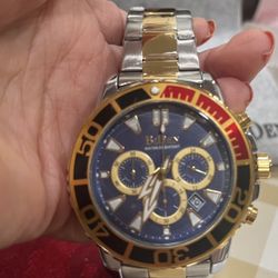 ❤️NEW Biden Stainless Steel Never Stop Watch Mens  SALE SALE $70 🍀