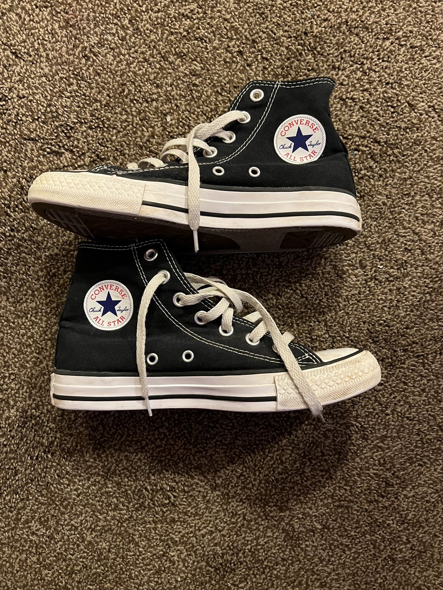 CONVERSE ALL STAR HIGH TOP’S - BLACK