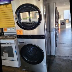 LG Studio WashTower Single Unit Front Load Washer 5.0 Cubic Feet Dryer 7.4 Cubic Feet 7TPJ