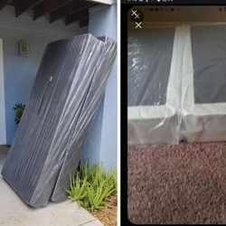 Queen  box springs new can deliver