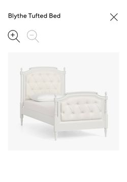 Pottery barn Blythe twin beds