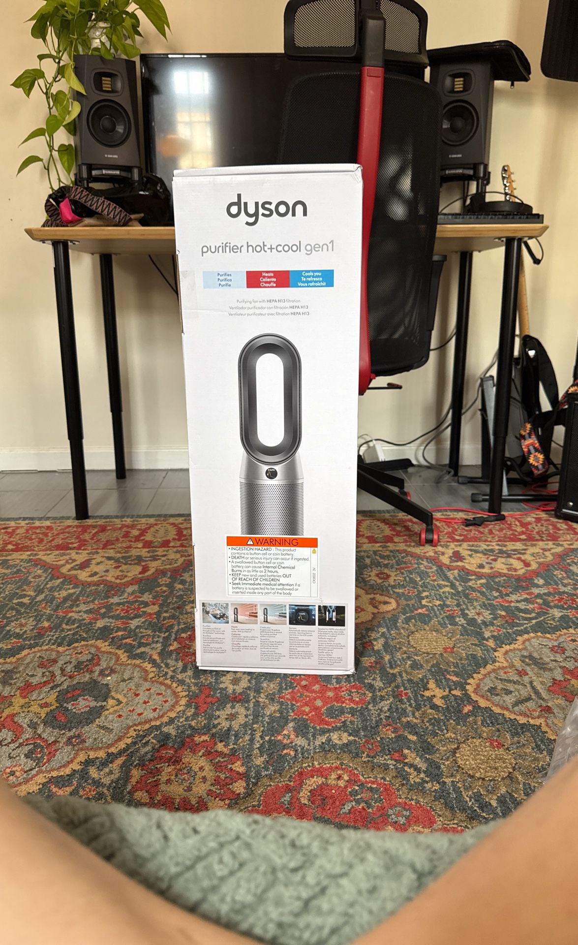 Dyson Purifier Cool Gen1 TP10 purifying fan (Black/Nickel)