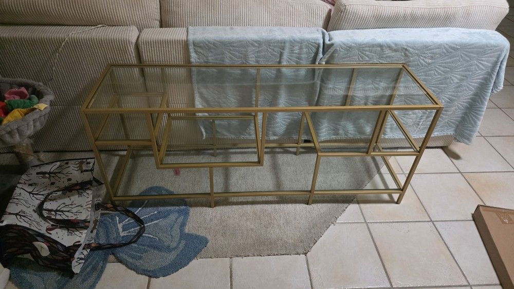 Glass TV Stand Or Table