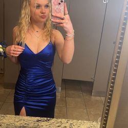 Blue Prom Dress