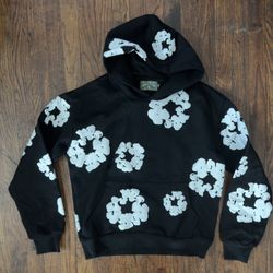Black Denim Tears Hoodie Size M