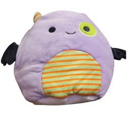 NWT Original Squishmallows Blaze the Monster 16" Halloween Plush Pail