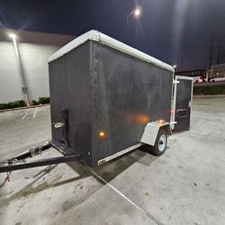 Trailer 5x8 "2014" Pulls Amazing, 0 Leaks All Lights Work 5ft Hight Interior Clean Documentation In Hand ✋️ READ DESCRIPTION FIRST, LEA PRIMERO. 