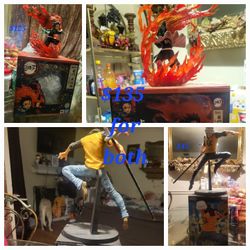 Anime Statues $130 For Both