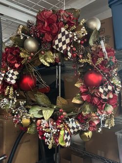 Mackenzie Childs Holiday Wreath