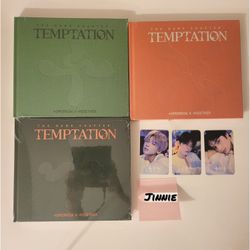 TXT TOMORROW X TOGETHER Temptation with one
Ktown4u Lucky Draw Photocard