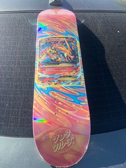 Santa Cruz Skateboards x Pokémon M Charizard EX 13/106 Skateboard Deck
