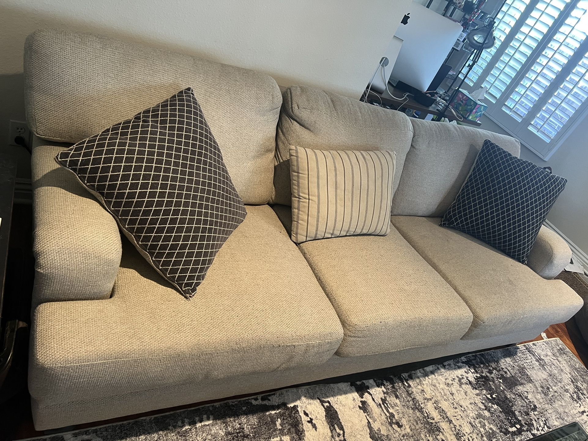 Sofa, Loveseat, Mattress, & Box