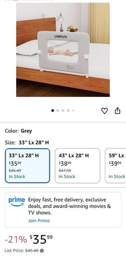 Bed Rail for Toddlers
