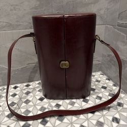 LEGACY HARMONY Wine Case made of  Premium Leatherette with Strap & Barware Incl