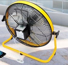 Solar Powered Rechargeable Fan