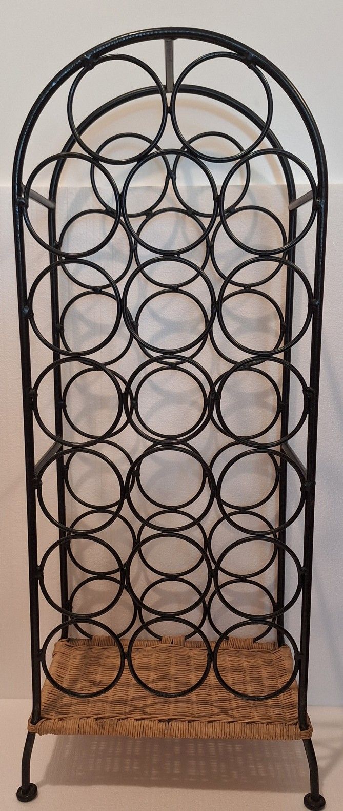 WINE RACK "WROUGHT IRON"
