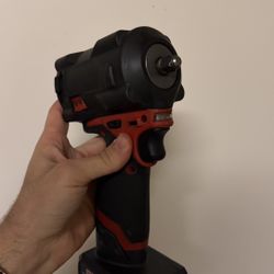 Milwaukee 3/8” Stubby Impact With 5.0 Battery With Charger 