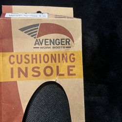 Avenger Memory Foam Cushioning Insoles Men’s Medium Size 9-10